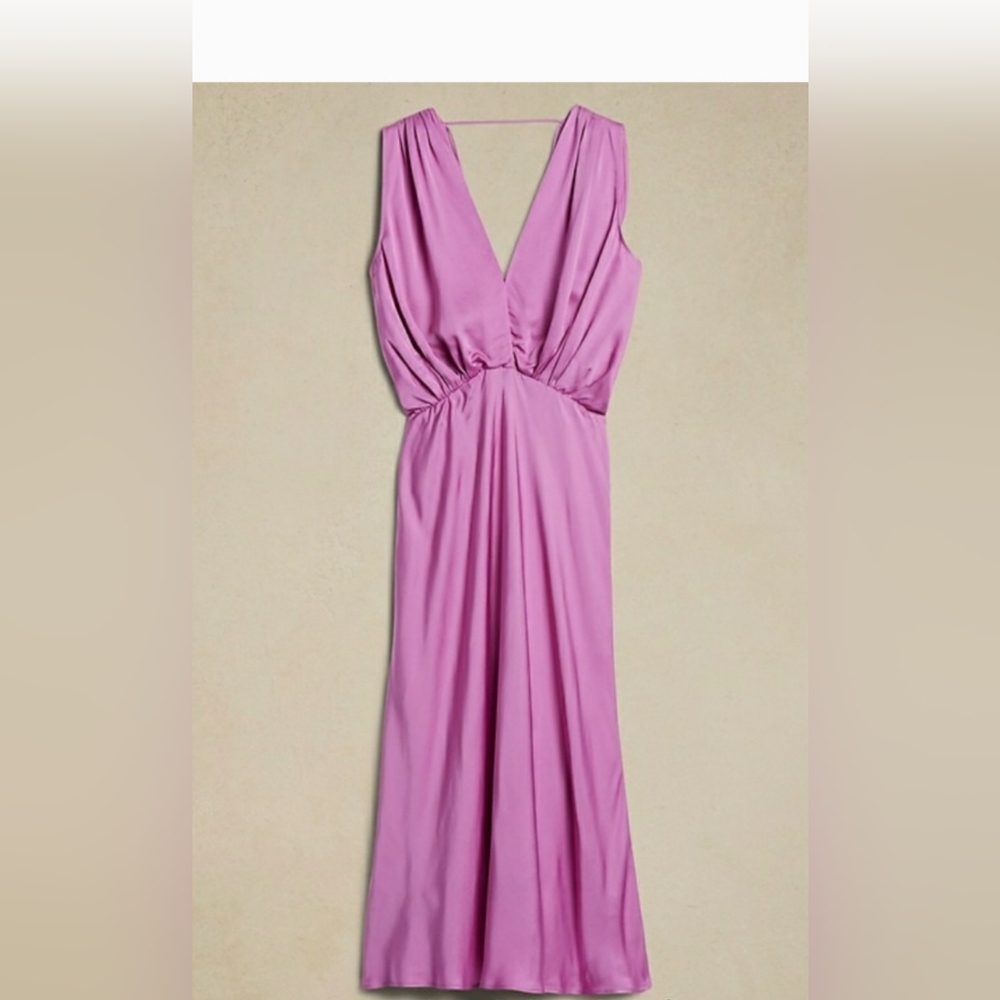 Banana Republic Jesse Satin Dress NWT Medium